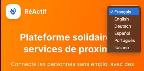 RéActif Interface